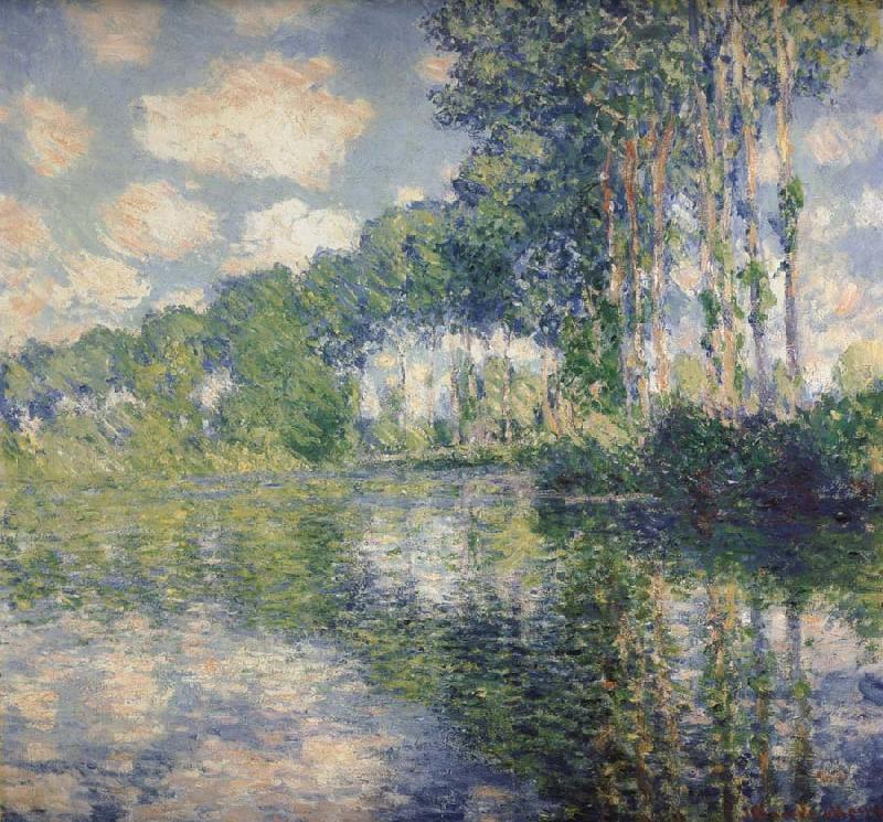 Claude Monet Poplars on the Banks of the River Epte